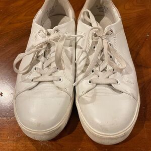 White Leather Sneakers